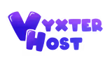 Imagen del logo largo de VyxterHost